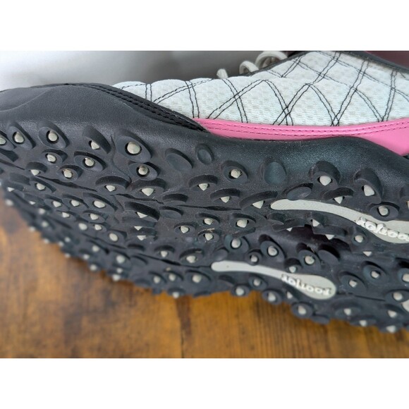 FOOTJOY Summer Series WOMEN'S GOLF SHOES, WHT / PINK/BLK-98968 SZ 8 Medium - Picture 10 of 13